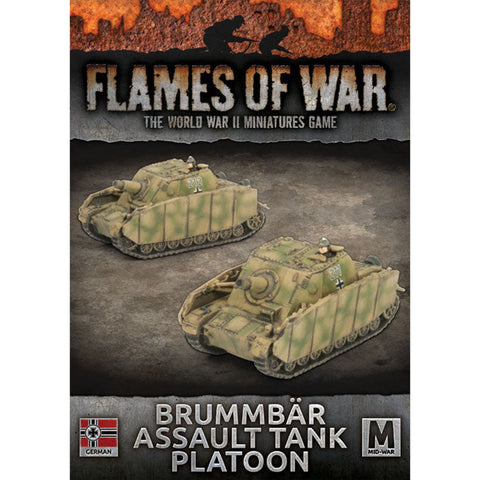 Flames of War - German: Brummbar Assault Tank Platoon