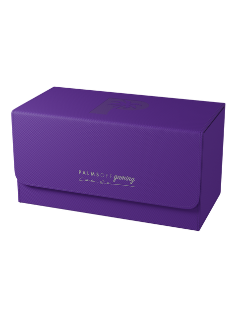 Palms Off Gaming - Collector's Series Graded Card Storage Case: Large - PURPLE