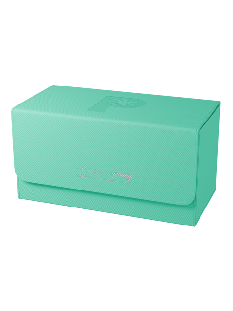 Palms Off Gaming - Collector's Series Graded Card Storage Case: Large - TURQUOISE