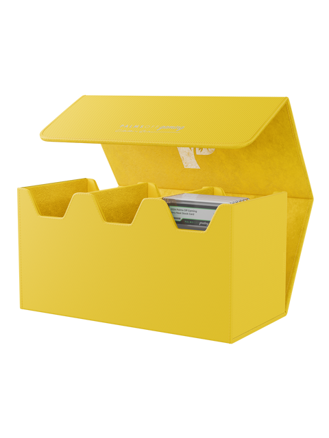 Palms Off Gaming - Collector's Series Graded Card Storage Case: Large - YELLOW