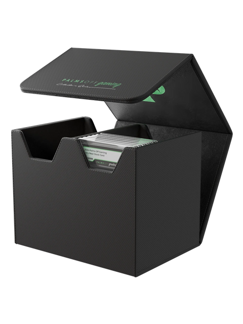 Palms Off Gaming - Collector's Series Graded Card Storage Case: Medium - BLACK