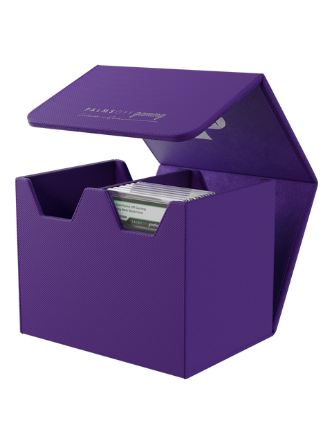 Palms Off Gaming - Collector's Series Graded Card Storage Case: Medium - PURPLE