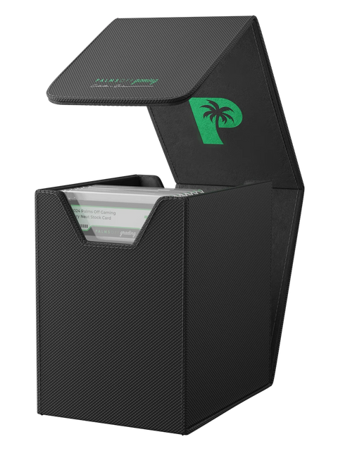 Palms Off Gaming - Collector's Series Graded Card Storage Case: Small - BLACK