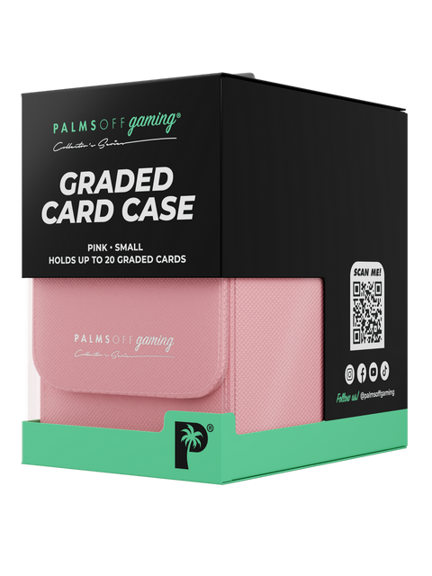 Palms Off Gaming - Collector's Series Graded Card Storage Case: Small - PINK