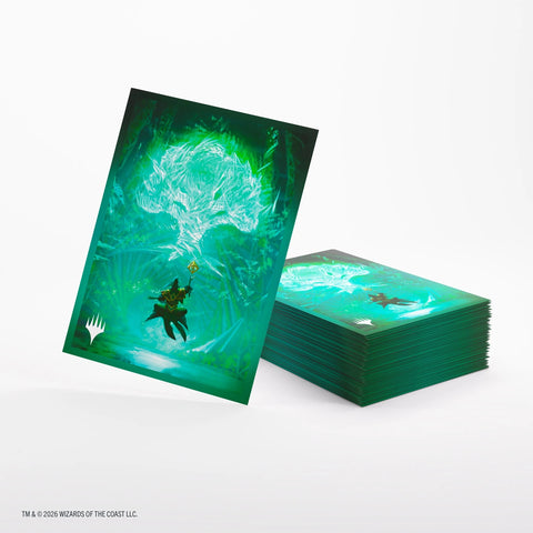 Gamegenic - Premium Standard-Size Art Sleeves: Magic the Gathering - Secrets of Strixhaven: Forest