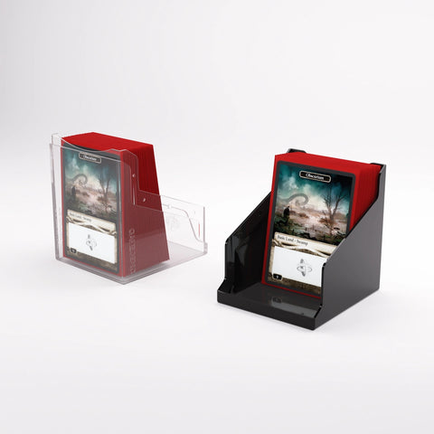Gamegenic - Bastion 100+ XL Deck Box Range: Black/Clear
