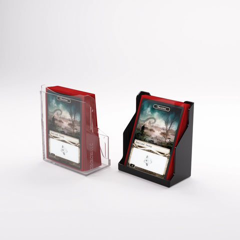 Gamegenic - Bastion 50+ Deck Box Range: Black/Clear