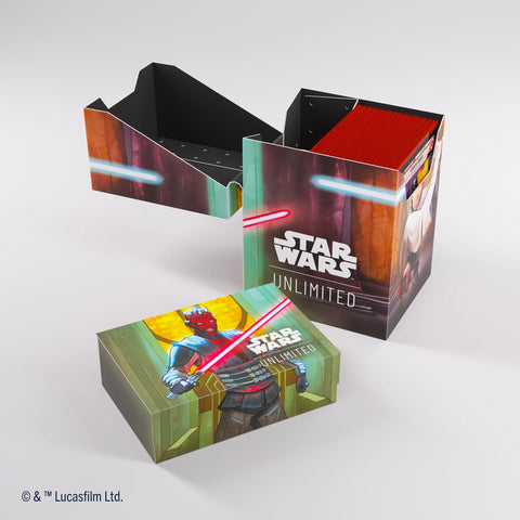 Gamegenic - Star Wars Unlimited Soft Crate Range: Obi-Wan Kenobi/Darth Maul