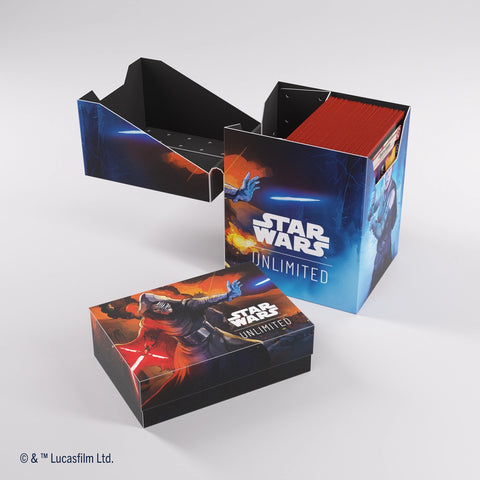 Gamegenic - Star Wars Unlimited Soft Crate Range: Rey/Kylo Ren