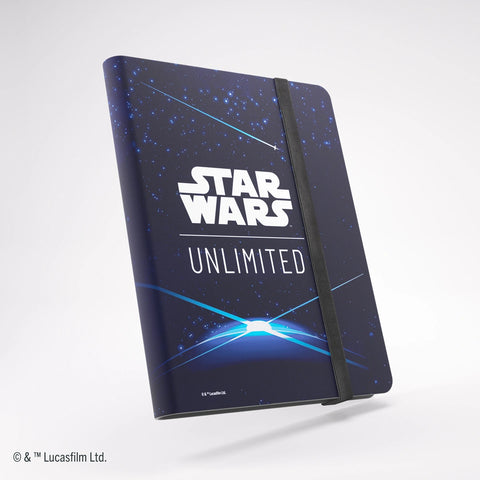 Gamegenic - Casual Album 18 Pocket: Star Wars Unlimited - Card Back Blue