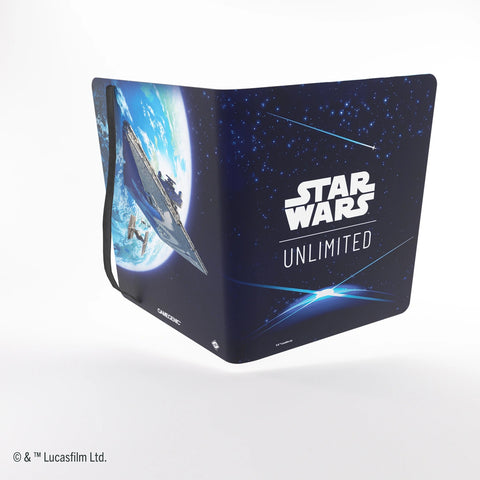 Gamegenic - Casual Album 18 Pocket: Star Wars Unlimited - Card Back Blue