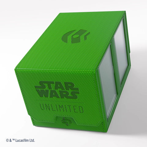 Gamegenic - Star Wars Unlimited Double Deck Pod Range: Green