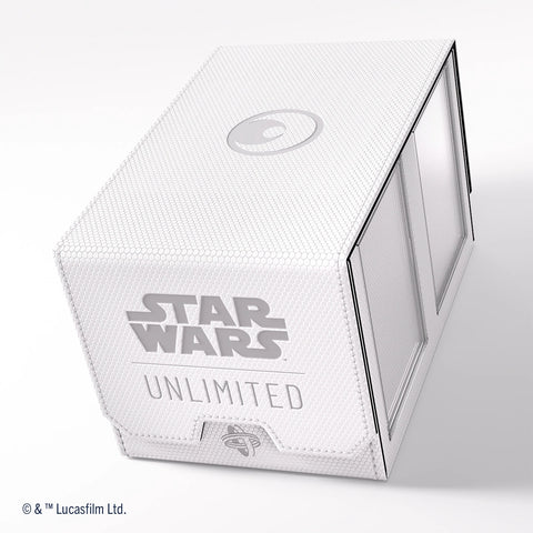 Gamegenic - Star Wars Unlimited Double Deck Pod Range: White/Black