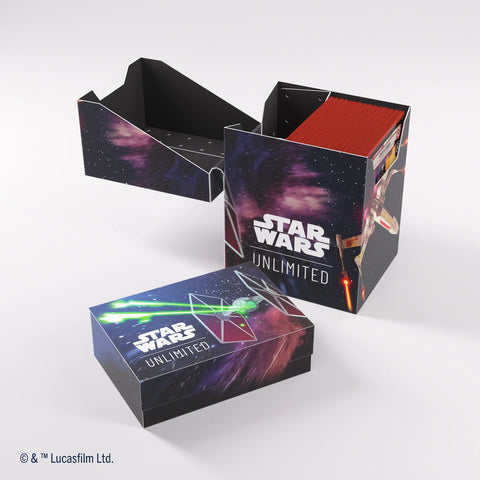 Gamegenic - Star Wars Unlimited Soft Crate Range: X-Wing/Tie Fighter