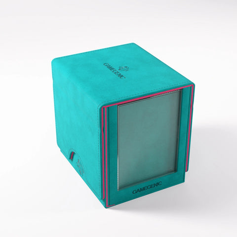 Gamegenic - Sidekick PRO 100+ XL Convertible Deck Box Range: Teal/Pink