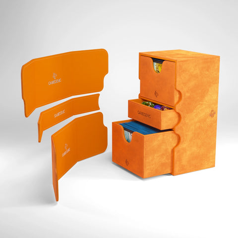 Gamegenic - Stronghold XL 200+ Convertible Deck Box Range: Orange