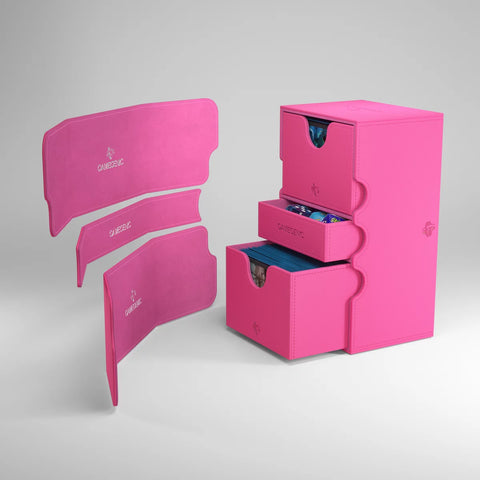 Gamegenic - Stronghold XL 200+ Convertible Deck Box Range: Pink