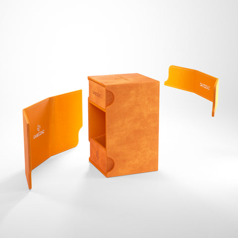 Gamegenic - Watchtower 100+ XL Convertible Deck Box Range: Orange
