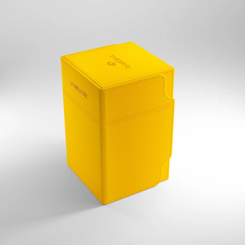 Gamegenic - Watchtower 100+ XL Convertible Deck Box Range: Yellow