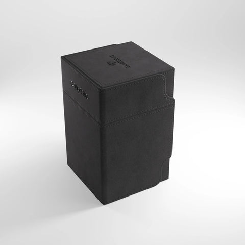 Gamegenic - Watchtower 100+ XL Convertible Deck Box Range: Black
