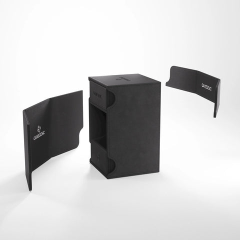 Gamegenic - Watchtower 100+ XL Convertible Deck Box Range: Black