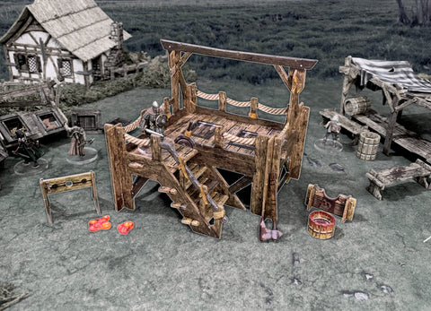 Battle Systems - Fantasy Terrain: Gallows & Stocks