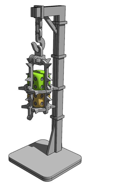Miniature Scenery - Dice Gibbet