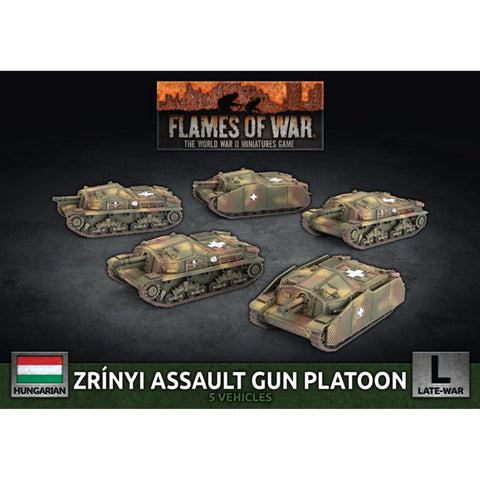 Flames of War - Hungarian: Zrinyi Assault Gun Platoon