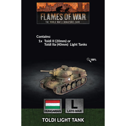 Flames of War - Hungarian: Toldi Light Tank