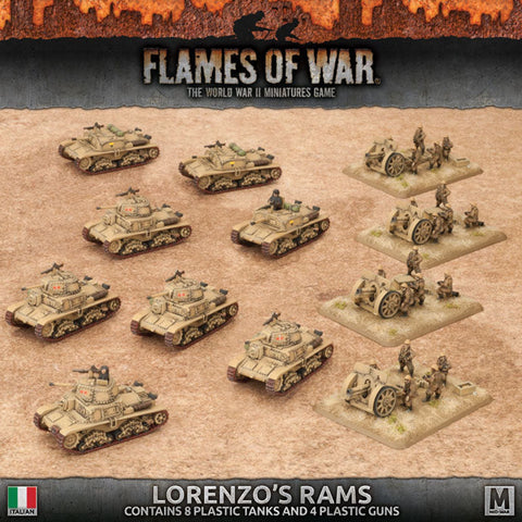 Flames of War - Italian: Lorenzos Rams