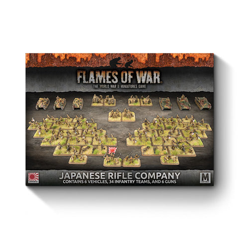 Flames of War - Japanese: Japanese Rifle Company (Mid War)