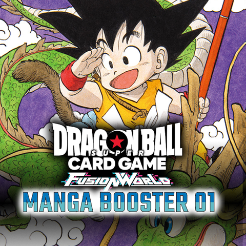 DBS Fusion World [SB01] Manga Booster Display