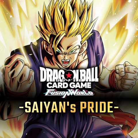 DBS Fusion World [FB08] Saiyan's Pride Booster Display