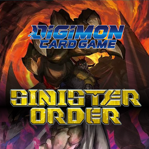 Digimon TCG [EX10] Sinister Order Extra Booster Display