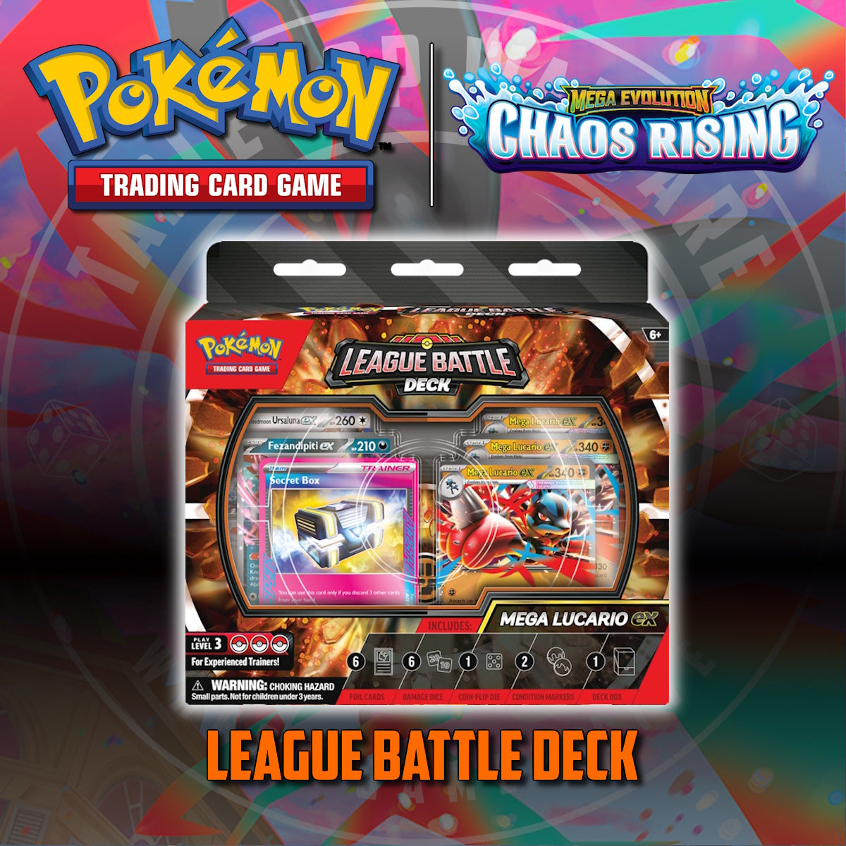Pokemon / 26-05 / Chaos Rising – Table Top Warfare