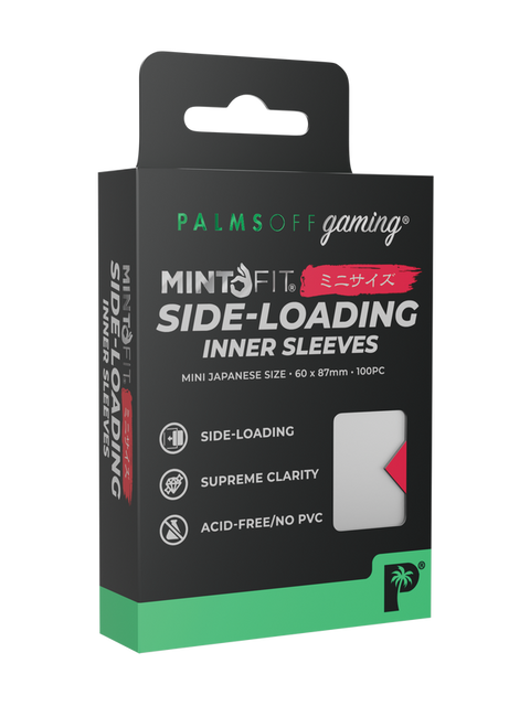 Palms Off Gaming - MintFit Side Loading Inner Sleeves: Japanese Size