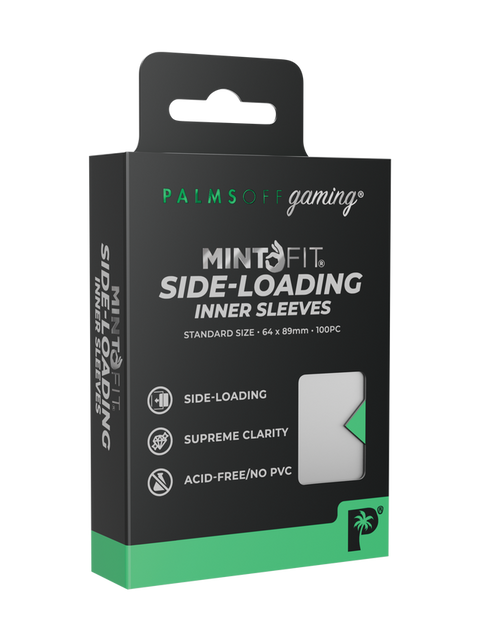 Palms Off Gaming - MintFit Side Loading Inner Sleeves: Standard Size