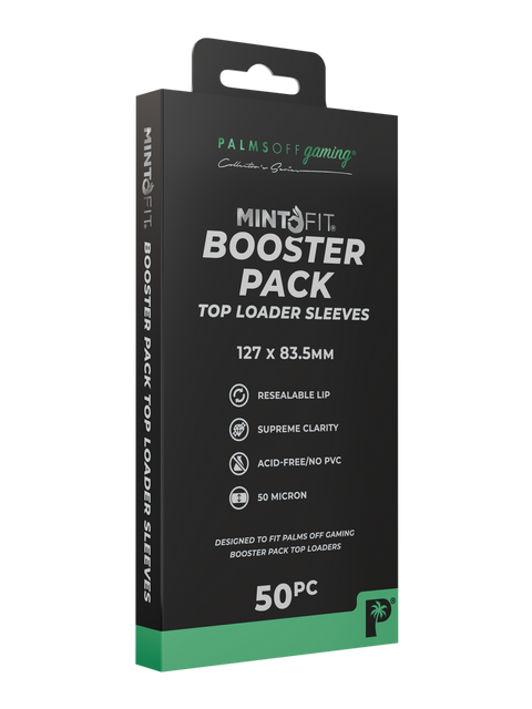 Palms Off Gaming - MintFit Booster Pack Sleeves: Extra Thick