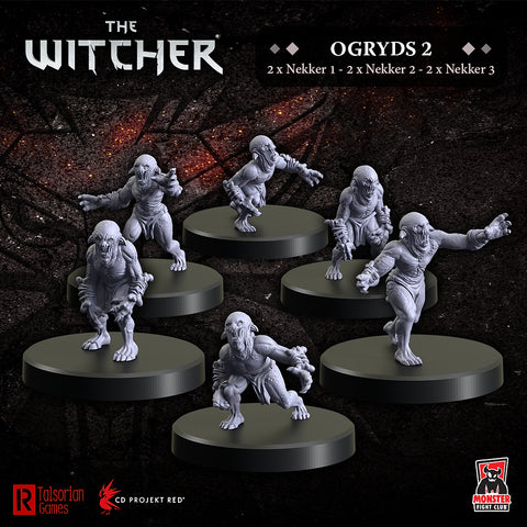 The Witcher Miniatures: Ogryds 2: Nekkers