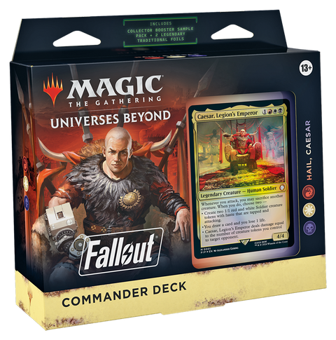Magic Universes Beyond: Fallout Commander Deck Range