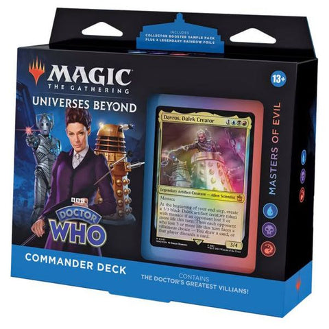 Magic Universes Beyond: Doctor Who Commander Deck Range