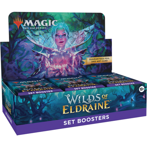 Magic Wilds of Eldraine Set Booster Display