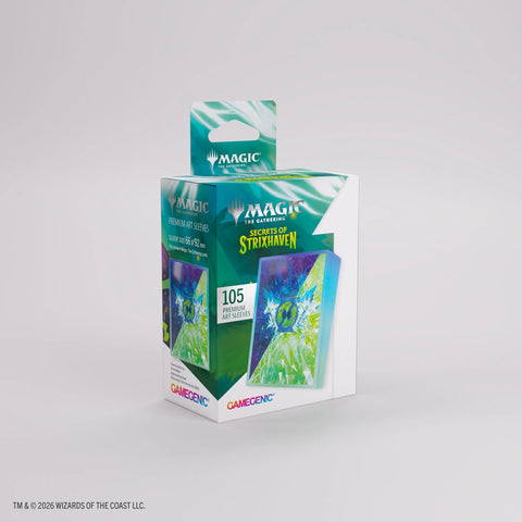 Gamegenic - Premium Standard-Size Art Sleeves: Magic the Gathering - Secrets of Strixhaven: Quandrix