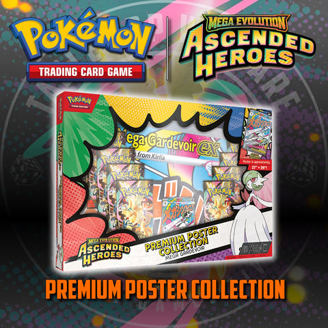 Pokemon TCG [ME2.5] Ascended Heroes: Premium Poster Collection: Mega Gardevoir