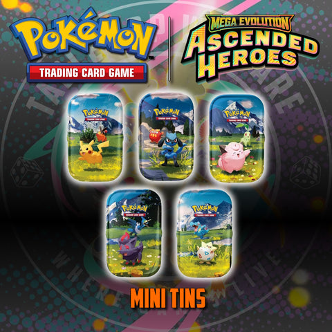 Pokemon TCG [ME2.5] Ascended Heroes: Mini Tin [LIMIT 3 PER CUSTOMER]