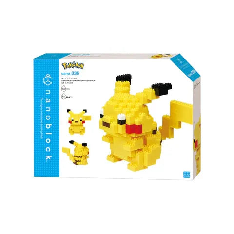 Nanoblocks - Pokemon: Pikachu Deluxe Edition