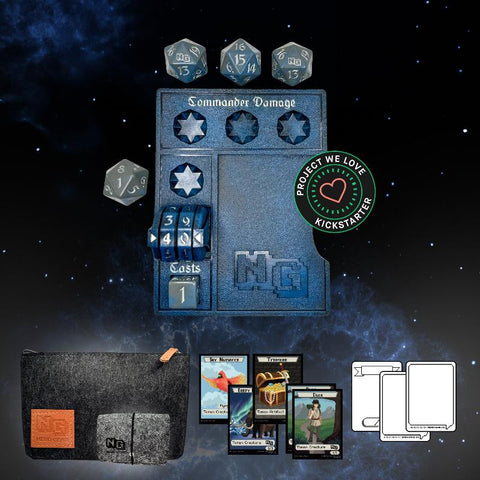 Nerd Gear Gaming - Commander Essentials Kit: Deep Blue