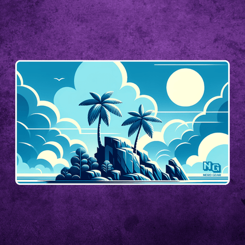 Nerd Gear Gaming - Scenic Land Playmat: Island