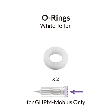 Gaahleri - Parts: Airbrush White O-Rings only for Premium Mobius