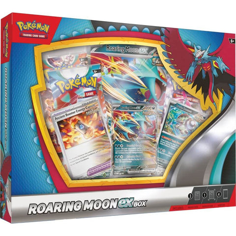 Pokemon TCG Roaring Moon/Iron Valiant EX Box